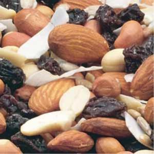Azar Roasted Trail Mix - 2 lb. bag, 3 per case