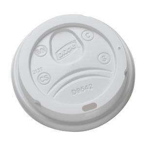 Dixie Lid Fits /fectouch 10-20oz Pa/ White Hot Cups (Pk OF 1000)