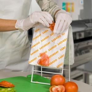 Handgards Hgi High Density Por. Printed Saturday Orange Bag 200E