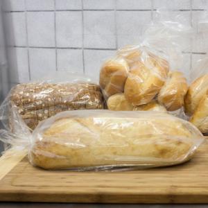 Handgards Low Density Clear Food Storage Bag Roll Pack 8x4x18" 1