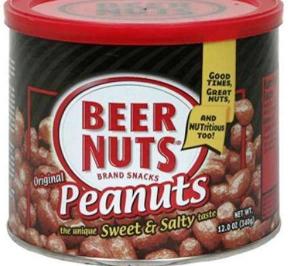 Beer Nuts 12 Oz Peanut Can, 12 Ounce (Pack of 12)