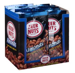 Beer Nuts Vp Almond (4.0 Oz), 4 Ounce (Pack of 12)