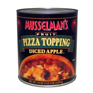 6 PACKS : Knouse Foods Musselmans Diced Apple Pizza Topping, 114