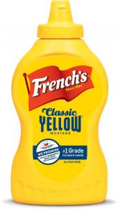 Mustard Frenchs Yellow Classic Squeeze, 12 Ounce -- 12 per case