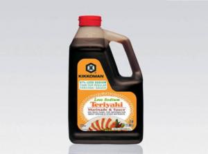 Kikkoman Less Sodium Teriyaki Sauce, 0.5 Gallon