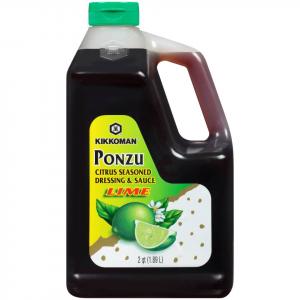 Kikkoman Ponzu Lime Sauce, 2 Quart -- 6 per case.