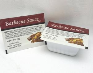 C.F. Sauer Foods Barbecue Sauce, High-Fructose Corn Syrup (1 Oz. Cup, 100/Case)