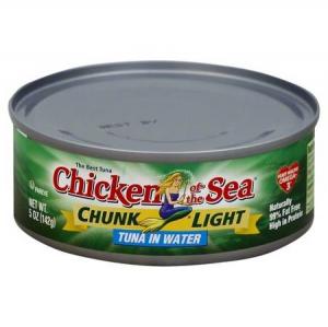 Chicken of the Sea Light Chunk Tuna, Oil Rosted, Bulk Case (5 Oz, Pack Of 48)