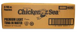 Chicken of the Sea Pouch Premium Pouch Light Tuna Case 106oz (PACK OF 4)