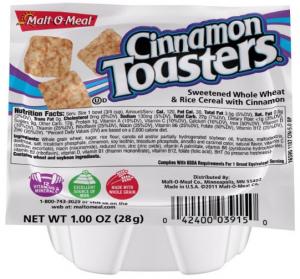 Cinnamon Toasters Cereal, 1-Ounce Bowls (Pack of 96)