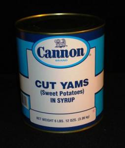 (Price/CASE)Cannon 200OL603060070 Cut Sweet Potatoes - Ls