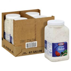 Dressing Kraft Creamy Italian 4 Count 1 Gallon