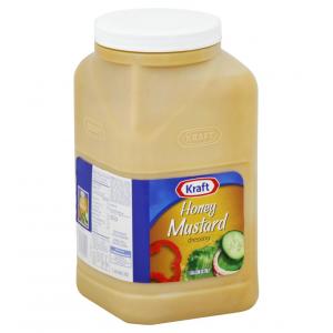 Dressing Kraft Honey Mustard, 1 Gallon (4 Pack)