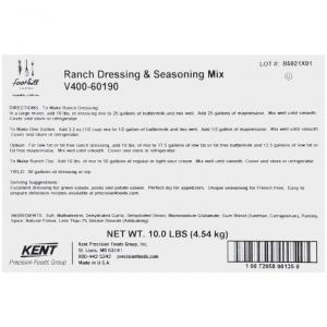 Foothill Farms Ranch Dressing Mix -- 10 Pound -- 1 Each