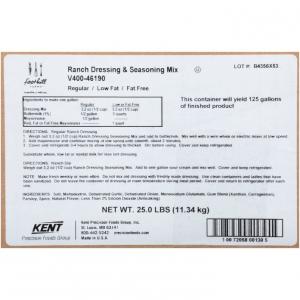 Foothill Farms Ranch Dressing Mix - 25 Pound -- 1 Each -- 1 Case