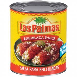 Las Palmas Original Enchiladas Sauce, Aluminium Can Packs (102 Oz, 6 Per Case)