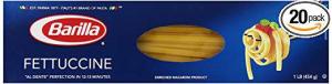 Barilla Fettuccine Pasta, 16 Ounce (Pack of 20)