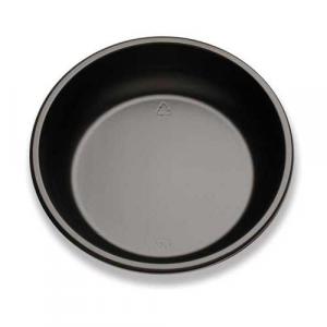 Trade Winds Black Plastic Bowl, 24 Ounce - 400 per case.
