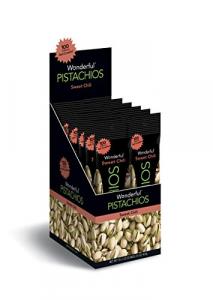 Wonderful Pistachios, Sweet Chili Flavored, 1.25 Ounce Bag (Pack