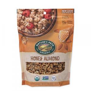 Nature?s Path Honey Almond Granola, Healthy, Organic & Gluten Free, 11 oz Pouch