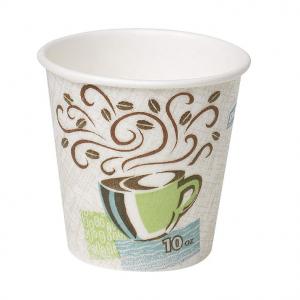 Dixie PerfecTouch 10 oz. Insulated Paper Hot Coffee Cup(Georgia-Pacific) 5310DX, 500 Ct (25/Sleeve, 20 Sleeves/Case)