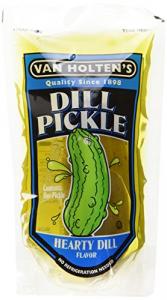 Van Holten's Dill Large Pickle Whole Single Serve Pouch, 12 x 1 each Case