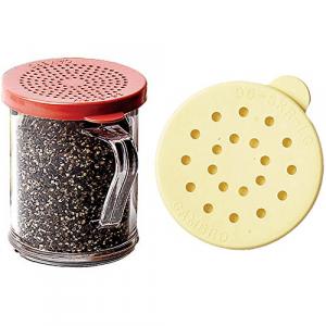 Cambro 96SKRC135 Camwear Shaker/Dredge 10 oz. clear with cheese Lid - Case of