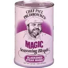 4 PACKS : Chef Paul Prudhomme's Blackened Steak Magic 20 Oz