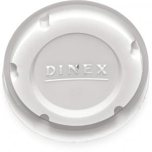 Dinex DX11968714 Disposable Lid for Carlisle Cambro GET Tumblers, 0.5"H, 2.62"W, 2.62"L, Polystyrene, Clear (1000pk)
