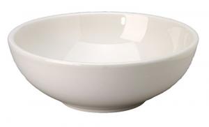 Vertex China VRE-81 Vista Pasta/Salad Bowl, 8-1/2", 48 oz., Bone