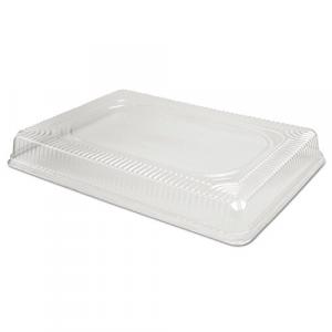 Plastic Dome Lid, 18 1/32" x 2" x 13 17/32", Clear