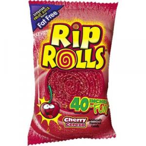 Rip Rolls - Cherry, 1.4 Ounce -- 288 per case.