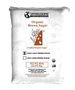 Wholesome Sweeteners Og2 Light Brown Sugar (1x50Lb)