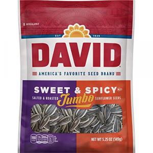 David Sweet And Spicy Sunflower Seed, Salted & Roasted (5.25 OZ, 12 Per Case)