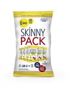 SKINNYPOP White Cheddar Popped Popcorn, Individual Bags, Gluten Free Popcorn, Non-GMO, No Artificial Ingredients, A Deli