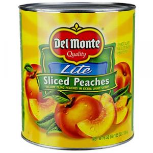 Del Monte 2001676 Sliced Yellow Cling Peaches In Pear Juice (104 Fl.Oz, 6 Pack)