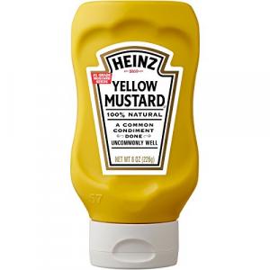 Heinz Yellow Mustard (8oz Bottles, Pack of 12)