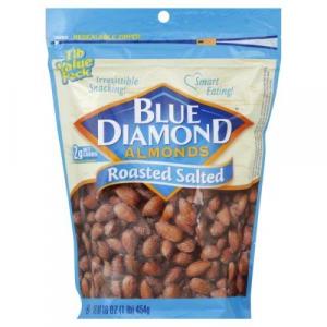 Blue Diamond Almond Rstd Salted