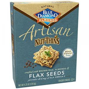 Artisan Nut Thins Flax Seeds Cracker 4.25 Ounces (Case of 12)
