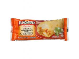 El Monterey All Natural Chicken And Monterey Cheese Chimichanga 5oz (PACK OF 24)