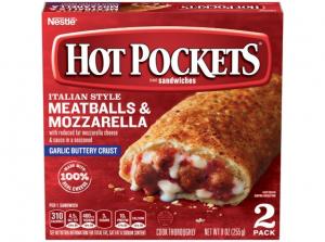 Hot Pockets Sandwich Meatball & Mozzarella 9oz (PACK OF 8)
