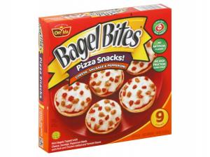 Bagel Bites Frozen Pizza & Appetizers Cheese Sausage Pepperoni 7oz (PACK OF 8)