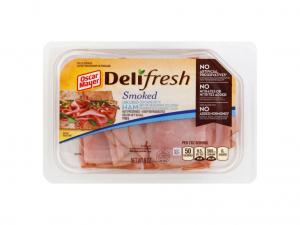 Kraft Heinz Oscar Mayer Deli Shaved Smoked Ham 9oz (PACK OF 8)