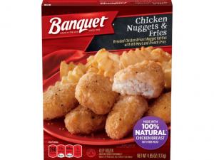 Banquet Basic Chicken Nuggets & Fries (4.85 Oz, 12 Per Case)