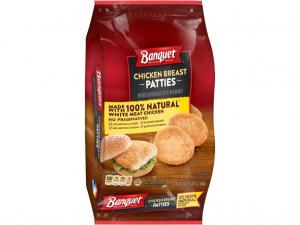Conagra Banquet Chicken Breast Patties 24oz (PACK OF 8)
