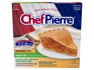 Sara Lee Chef Pierre Apple Pie 10inch 46oz (PACK OF 6)