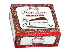 Sara Lee Round Uncut Double Chocolate, Butter Cream Layer Cake (3.312 Oz, 4 Pk)