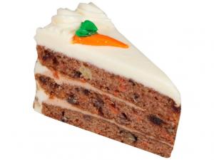 Bistro Collection Pre Cut Carrot Cake, 76 Ounce -- 2 per case.