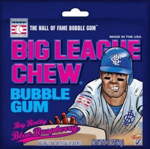 Big League Chew Blue Raspberry 1/108ct