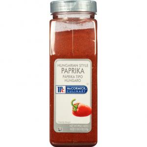 McCormick Extra Fancy Paprika - 16 oz. container, 6 per case